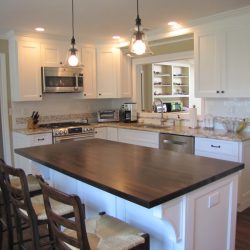 After, wood island top